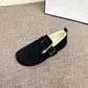 Fashion 2024 Women Minimalist Slip on Designer Baotou Lightweight Sandals Winter Fashion Warm Plush Cozy Home Slippers Shoes for Women