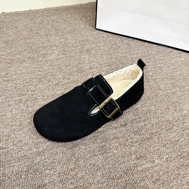 Fashion 2024 Women Minimalist Slip on Designer Baotou Lightweight Sandals Winter Fashion Warm Plush Cozy Home Slippers Shoes for Women