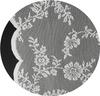 1 Pair Vintage Lace Curtains Romantic Flowers Branch Sheer Lacy Curtains for Living Room French Door Bedroom Window Screening