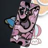 Purple Heart Swirl Aesthetic Case For OnePlus Nord CE 5 3 4 Lite N20 N30 OnePlus 15R 10T 12R 13R 15 13 12 11 10 Pro Cover