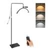 HD M6X Pro 36W Half Moon Light Floor Lamp Fill Light 3200K 5600K Dimmable with 180cm  70.9in Metal Light Stand Phone
