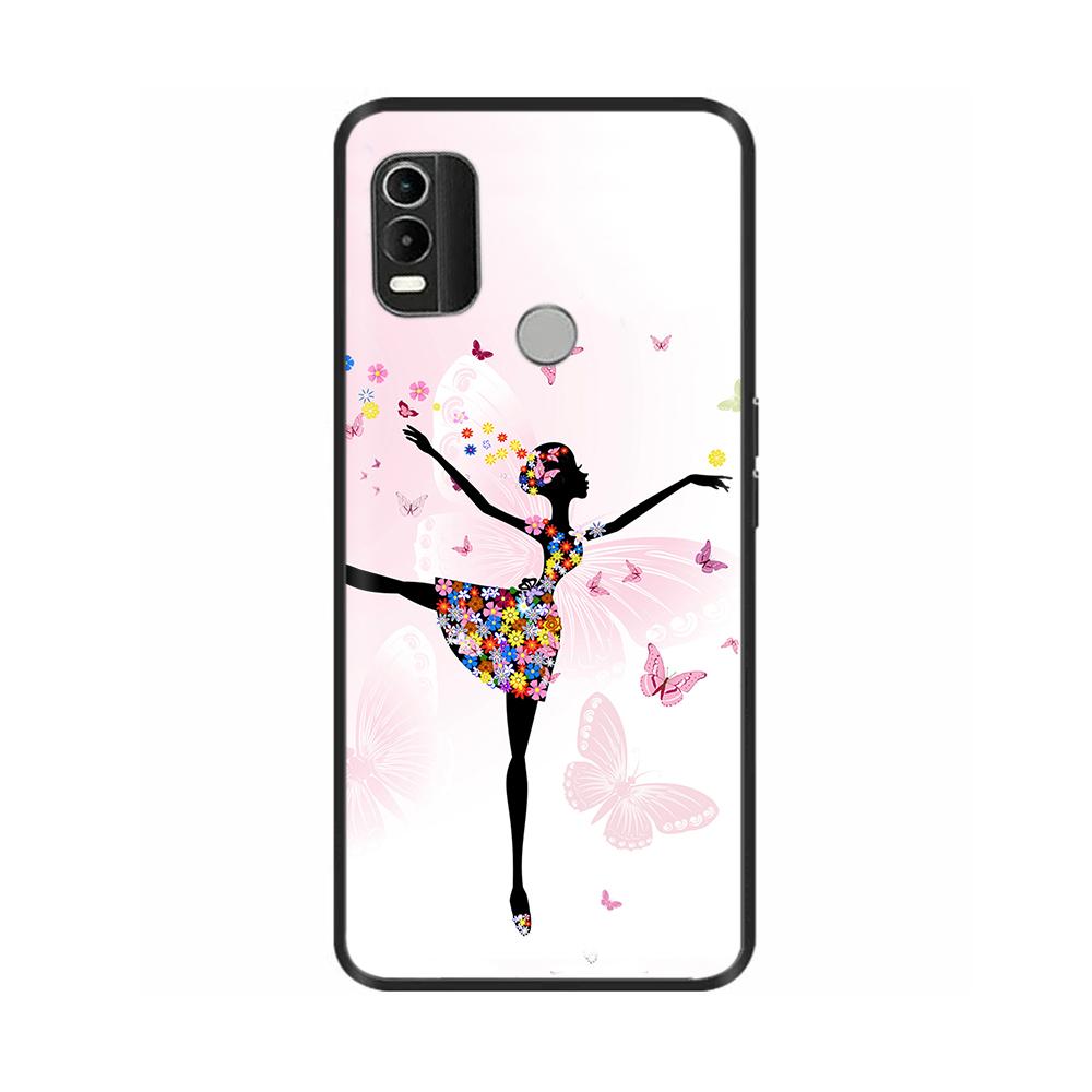 For Nokia C21 Plus Case Soft Silicone TPU Cover For Nokia C21 Fundas Capa For Nokia C21 Plus Phone Case Black Bumper Coque Shell