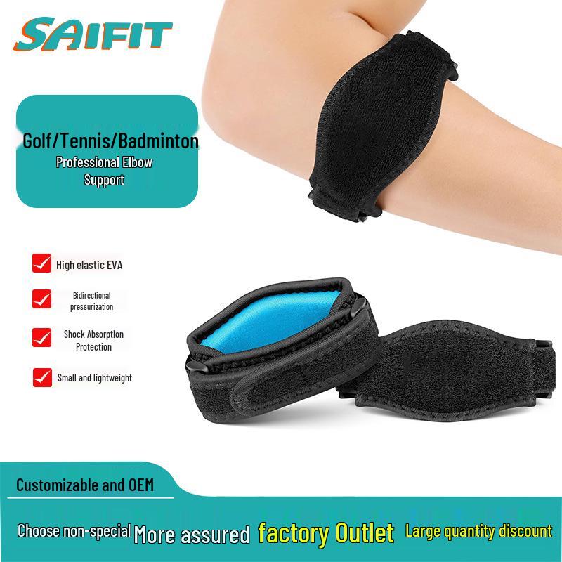 

Double Buckle Elbow Pad with EVA Impact Protection and Adjustable Diving Material One Size красный