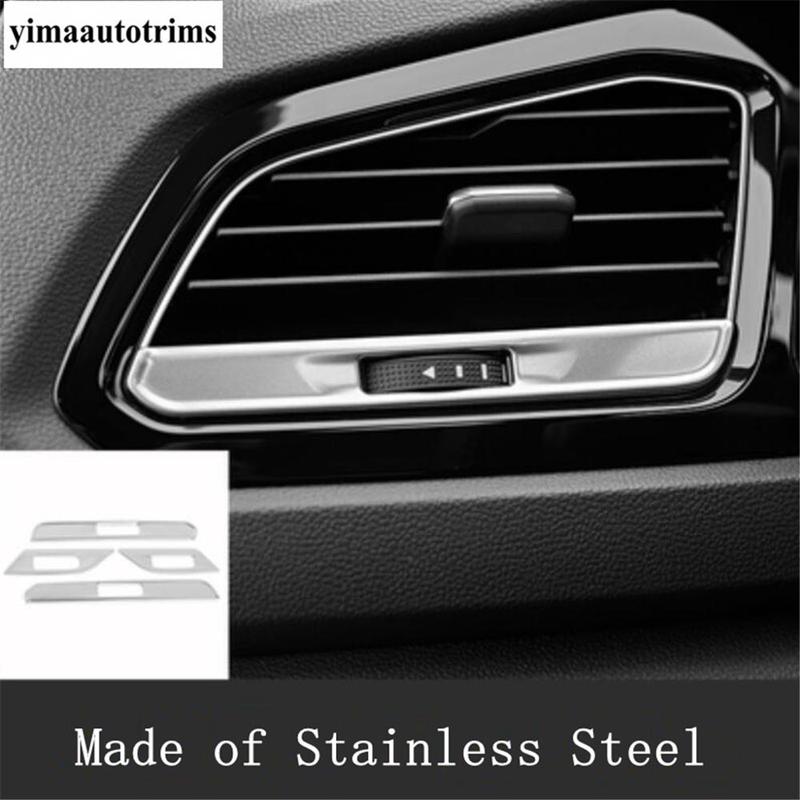 Car Interior Water Cup / Door Speaker / Window Lift / Glove Box Cover Trim Accessories For Volkswagen T-Roc T Roc 2018 - 2025