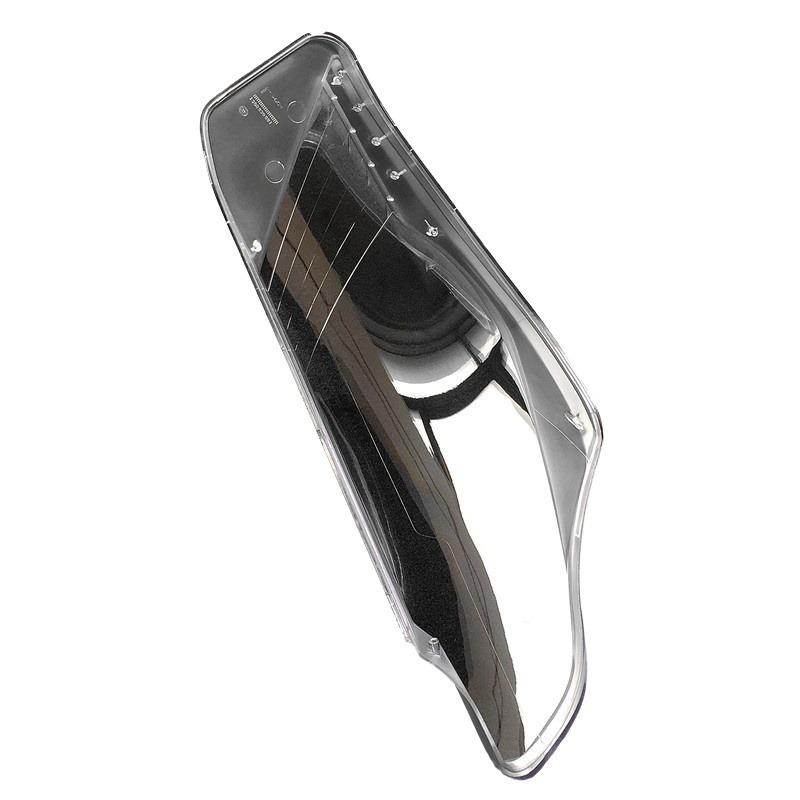 Compatible Headlight Lens and Shell for 08-12 Volkswagen CC - Black Holder Included