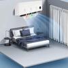3Pcs Air Conditioner Wind Deflector Anti Direct Blowing Adjustable AC Baffle for Home Baby Room Elderly Use Easy Install