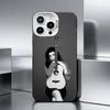 Zangeres A-Amy W-Winehouse Telefoonhoesje Voor iPhone 17,16,15,14,13,12,11 Plus,Pro Max,XS,Gekleurd zilveren telefoonhoesje