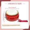 Wooden Hand Drum Set,Percussion,Party Taiko Musical Instrument Chinese Waist for Play Sensory