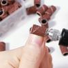 210/100/75pc Sanding Cap Bands For Electric Manicure Machine 180/120/80 Grit Nail Drill Grinding Bit Files Pedicure Tool Set