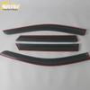 Cadillac LYRIQ 2022 Stainless Steel Rain Guards & Sun Visor Trim