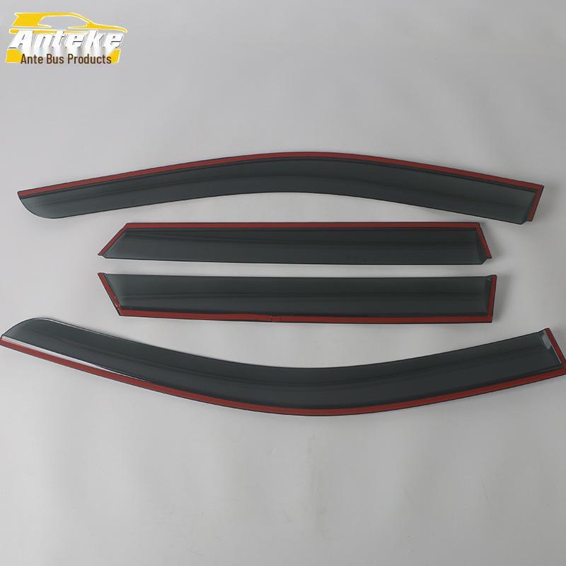 Cadillac LYRIQ 2022 Stainless Steel Rain Guards & Sun Visor Trim