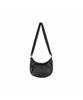 Lesportsac Black Shine Mini Hobo Crossbody Bag [2047.M135]