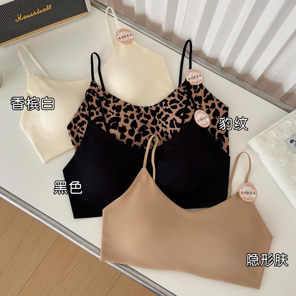 Cross beautiful back underwear women's small breasts gather seamless breathable integrated tube top sexy bra summer thin
