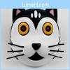 Cute Resin Cat Mask For Halloween Anime Game Costume Party Dress-up Accessory