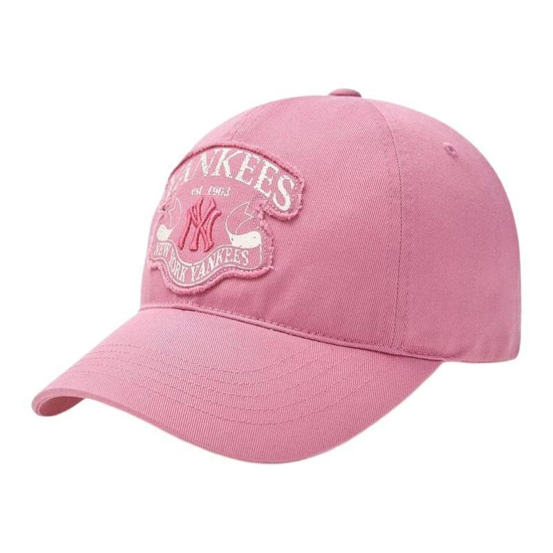 Хлопковые Бейсболки MLB Унисекс Розовые Модные 3ACPV045N-50PKP F