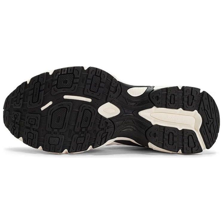 Mizuno Fiyi 2K Retro Mesh Breathable Thick Sole Shock Absorption Non-Slip Low-Top Running Shoes Unisex Sneaker Black White D1GH223712