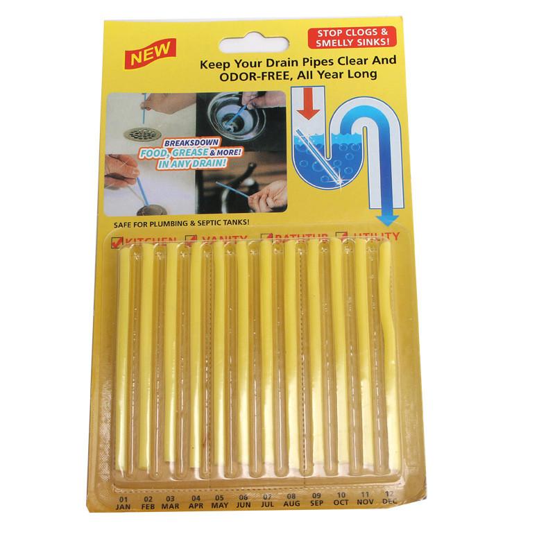 Oem Sani Sticks Drain Cleaner With Powerful Odor Removal For Home Plumbing Maintenance