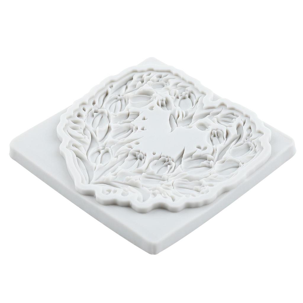 Tulip Flower Silicone Mold Flower Fondant Molds Cake Decorating Tools Cupcake Topper Candy Resin Clay Chocolate Gumpaste Mold
