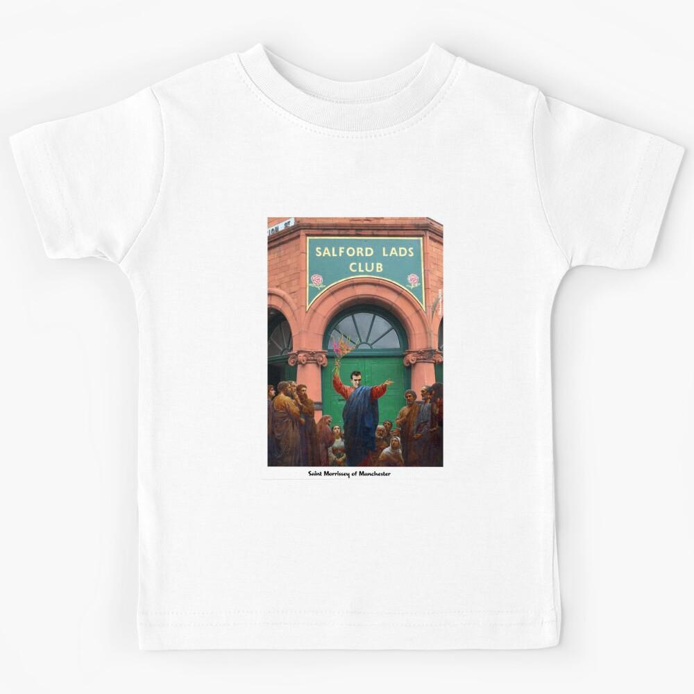 St Morrissey of Manchester Kids T-Shirt 110