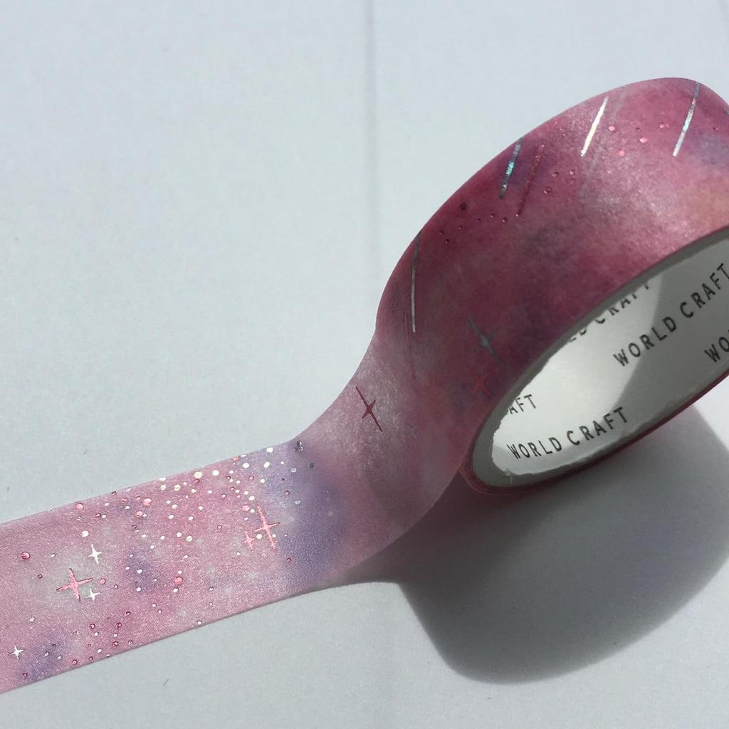 World Craft Sparkly Dreamy Masking Tape KRMT15-096