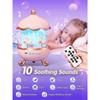 Night Light For Kids Room Decor 15 Films+10 Soothing Sound Machine Baby Night Light Projector, Remote Kids Night Lights