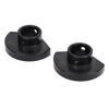 RC Rear Axle Tube Cap Improve Balance Rustproof Brass Rear Axle Counterweight for SCX10 PRO Black