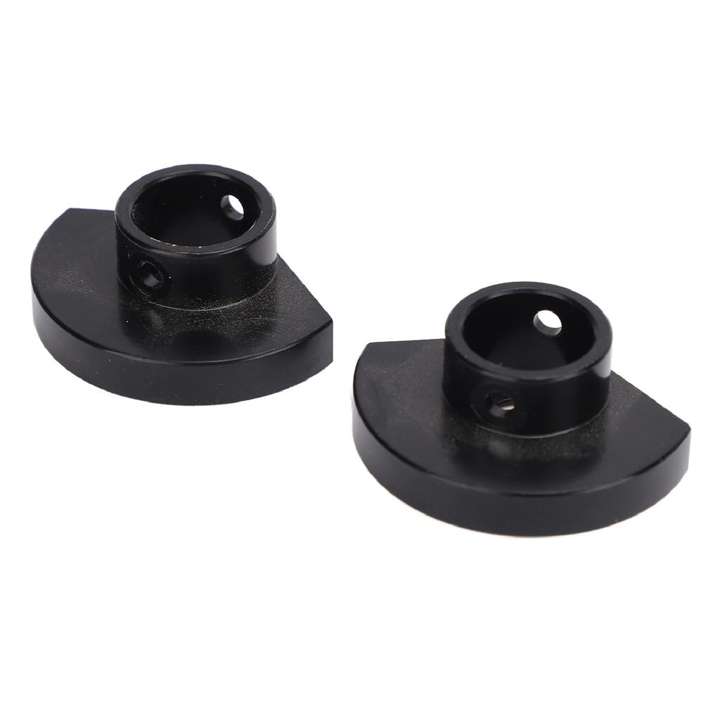 RC Rear Axle Tube Cap Improve Balance Rustproof Brass Rear Axle Counterweight for SCX10 PRO Black
