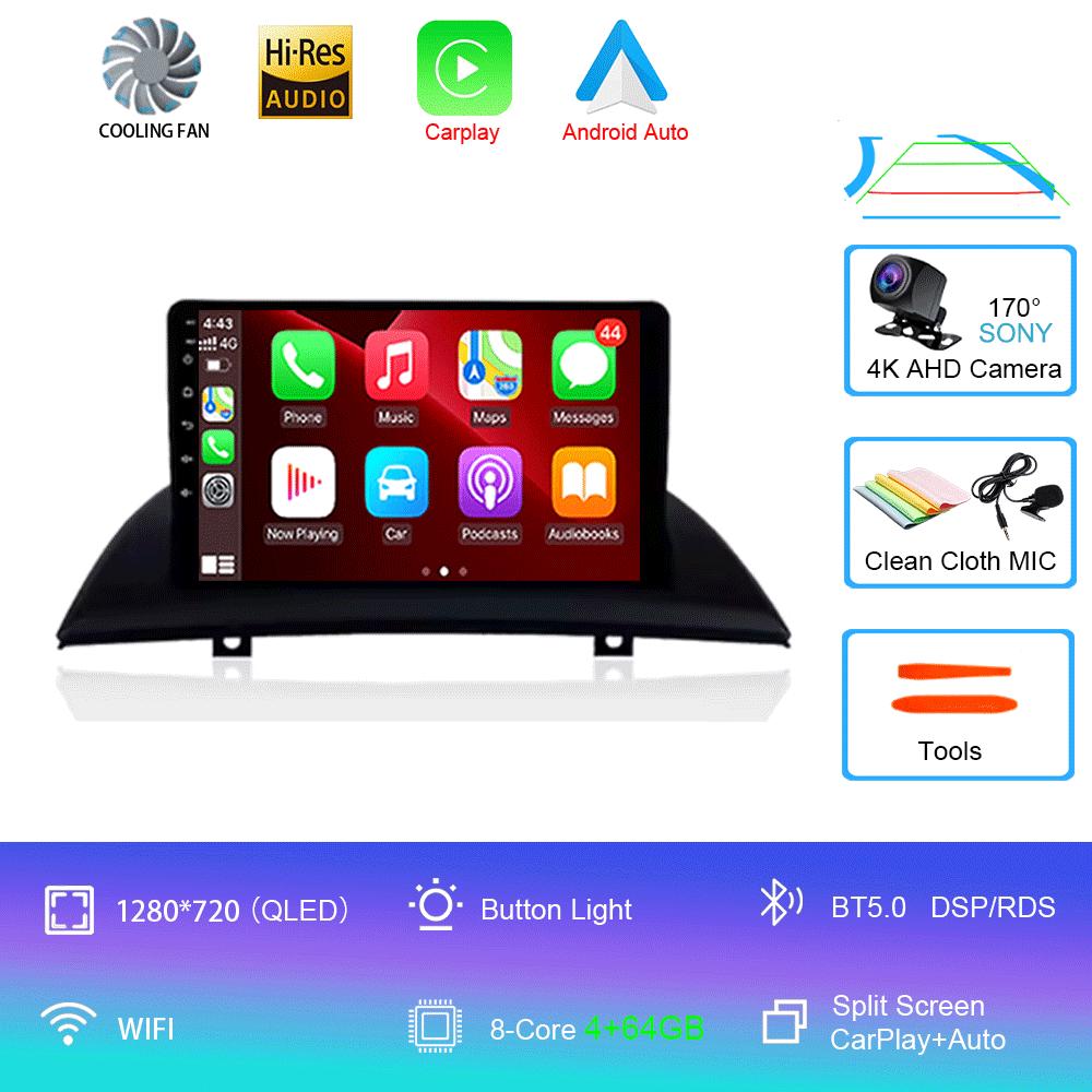 For BMW X3 E83 2004 2005 2007-2012 9 inch Android 14 2din Radio DVD Car Multimedia video Player Navigation GPS 2 din dvd