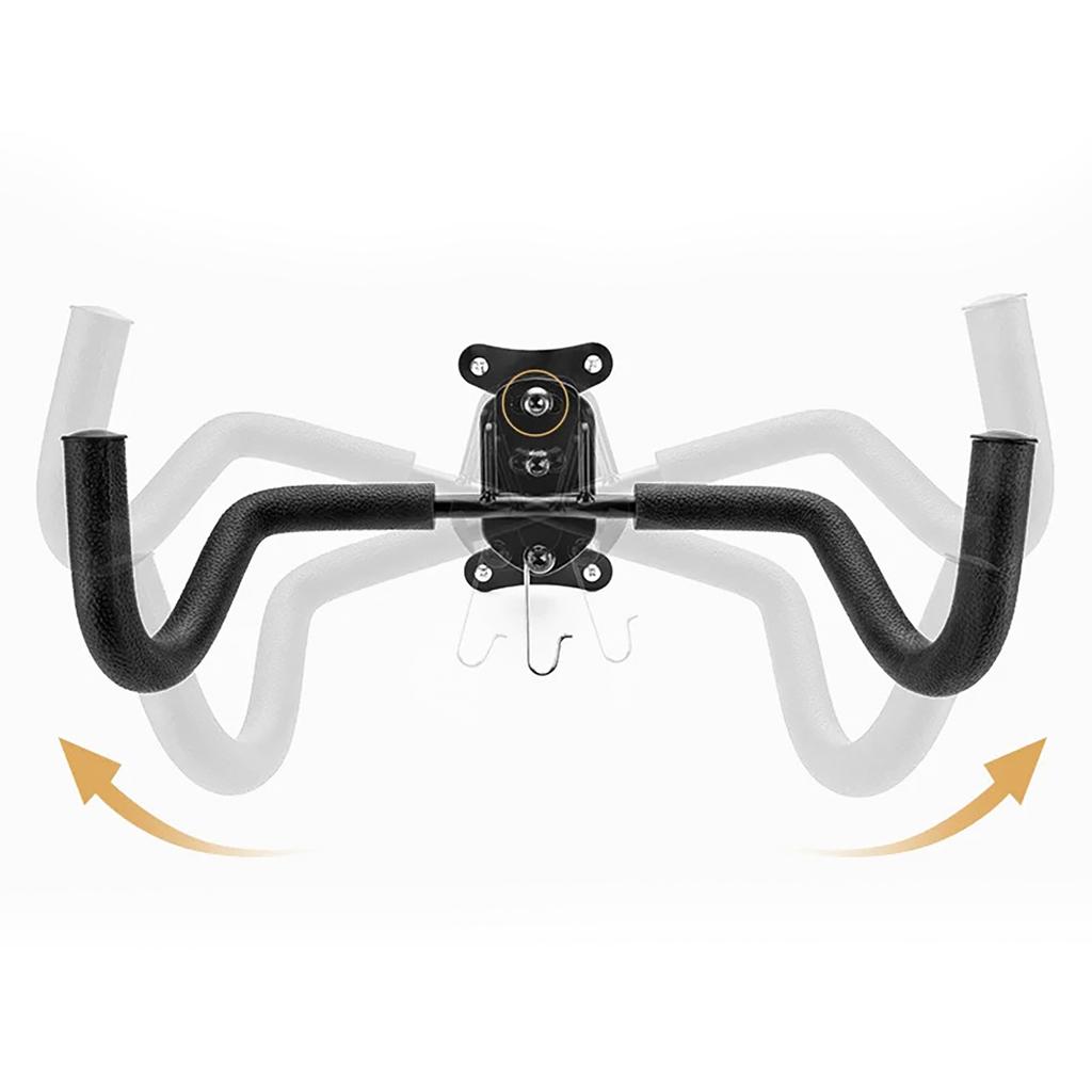 Wall-Mounted Bike Rack - Black