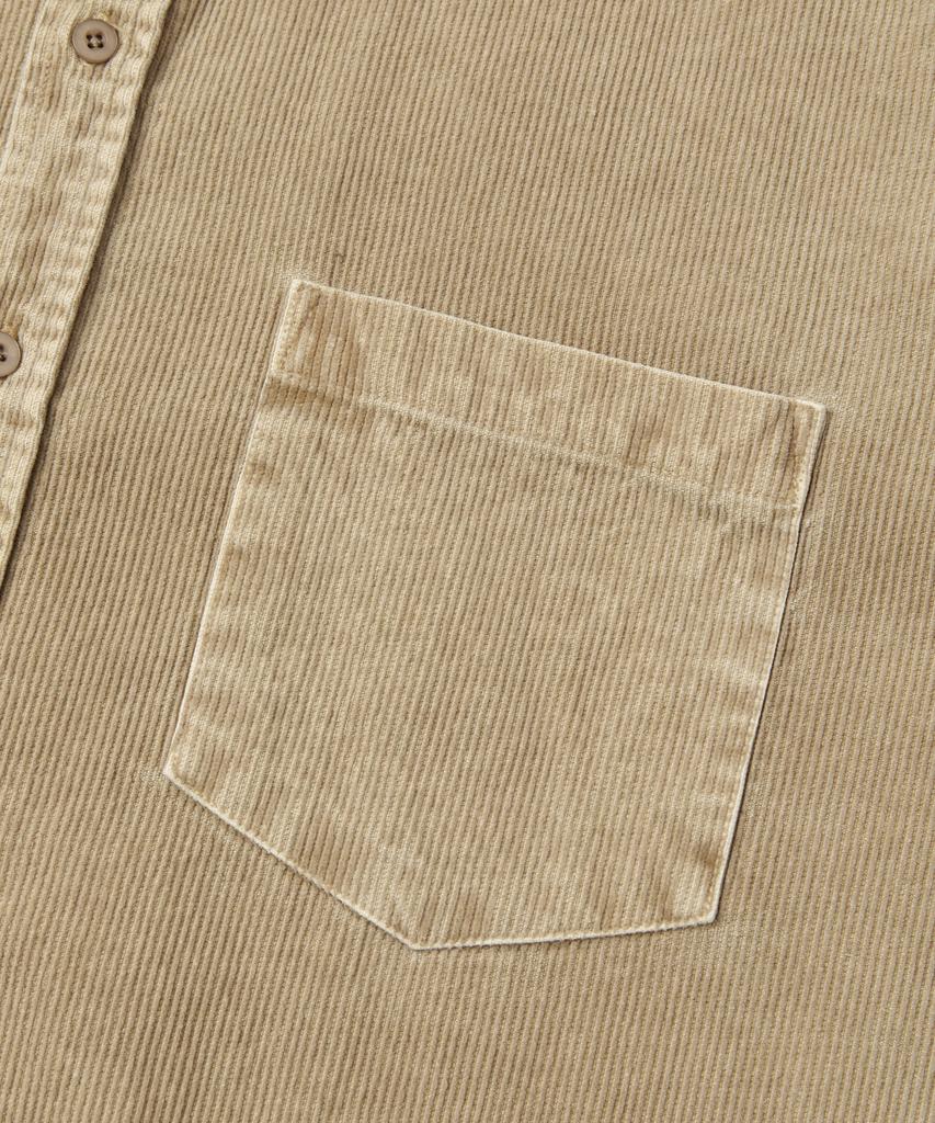 COFWI Pigment Corduroy Shirt Beige