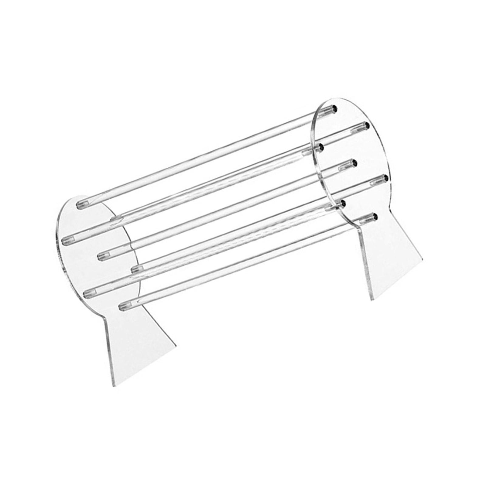 

Прозрачный акриловый держатель для повязки на голову, многоцелевой держатель для повязки на голову, стойка с большой емкостью для аксессуаров T1