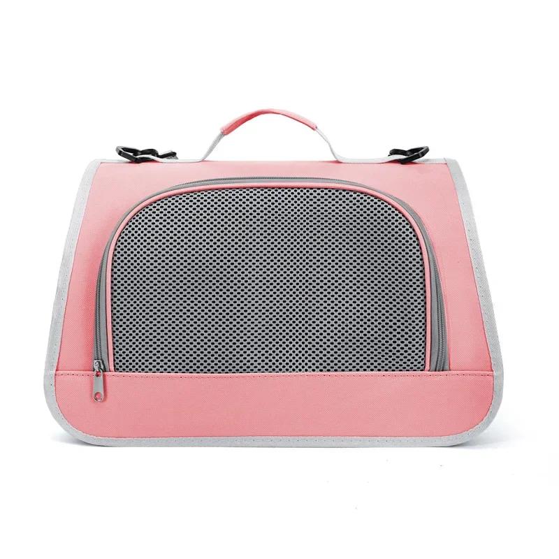 B Pet Outing Portable Cat Dogs Handbag Breathable Carrier Travel Puppy Kitten Single Shoulder Bag Pet Carrying Bag Supplie