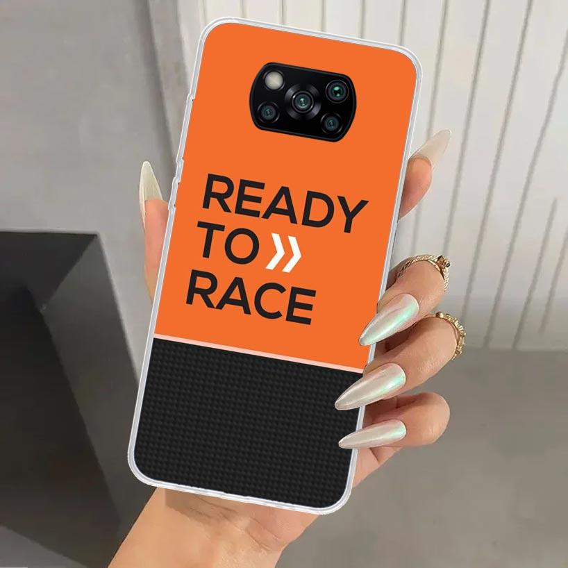 Ready To Race Phone Case for Xiaomi Poco X5 X6 X7 Pro F7 Ultra M7 Redmi 15 15C 13 13C 12 12C 10 10A 10C 9 9A 9C 9T Shell Poco X7
