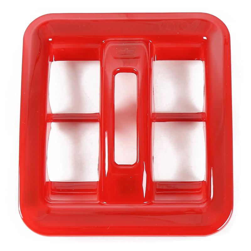 BAWA Auto Fenster Schalter Taste Panel Dekoration Abdeckung Aufkleber Rahmen Trim Zubehör Für Jeep Wrangler JK