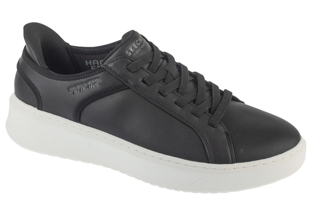 Skechers Slip-Ins: Court Break - Suit Sneaker, Mens Black Sneakers