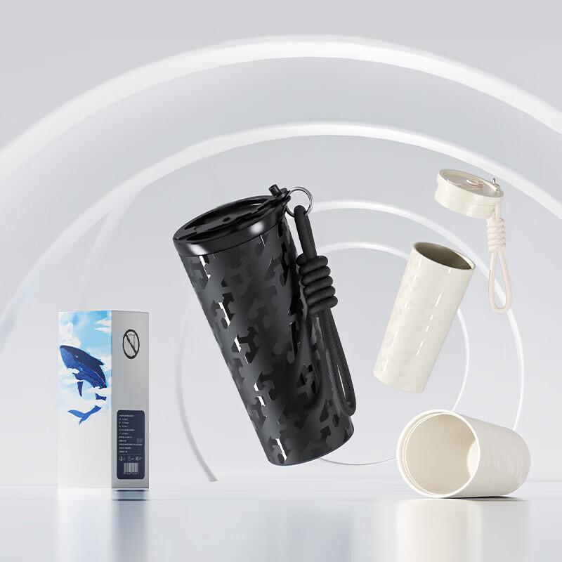 Portable 304 Stainless Steel Dual-Drink Tumbler