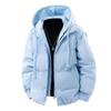 Unisex Thickened Cotton Hooded Jacket - Trendy, Warm, and Versatile Winter Outerwear