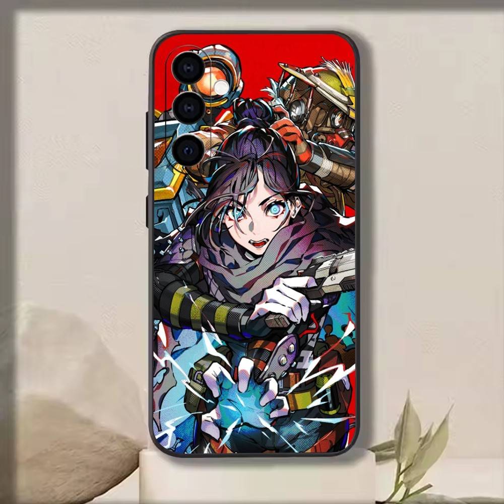 Apex Legends   Phone Case Black Silicone Soft For Samsung Galaxy A73,A72,A71,A70,A53,A52,A51