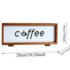 Glowing Effect Sleeping Lamp USB Desktop Ornament Lamp Toilet Wooden Acrylic Night Light  Kids Room