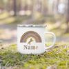 Personalized Mug for Kids Custom Rainbow Unicorn with Name Cup for Boys Girls Handle Mugs Birthday Party Favors Children's Gift