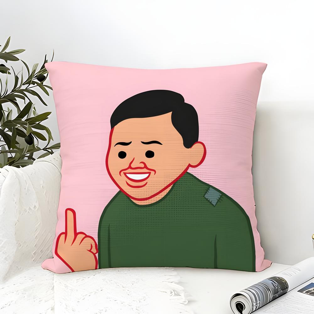 Dark Humor J-Joan C-CornellaS Art Pillow Case Linen Pillow Case Sofa Home Decor Cushion Cover Cushion Cove