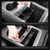 LUCKEASY Central Console Glasses Storage Box for Tesla Model Y 2025 Sunglasses Storage Tray Automotive Interior Accessories 1pc