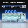 YUNZII X98 Compatible Wireless Mechanical Gaming Keyboard with Transparent Connectivity Lubricated Gasketed RGB Technical Standards Compliance