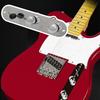 Yibuy Chrome Tele Pre-Wired Control Plate with 3-Way Switch for Guitar