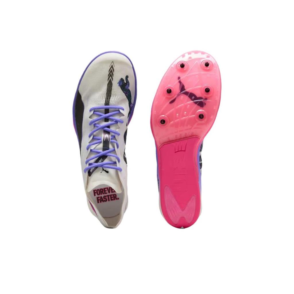 Puma evoSPEED Nitro Elite 3 Long Distance White Fluro Pink Unisex Sneakers Puma-White Puma-Black Fluro-Pink-Pes 312330-01