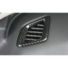 For Honda Accord 2018- Carbon ABS Front Dash AC L&R Air Outlet Vent Covers