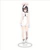 Anime Blue Archive Sunaōkami Shiroko Stand Model Cosplay 15cm Acrylic Game Figure Waraku Chis Cute Desk Decor Fans Collection