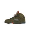 Air Jordan 5 Retro GS Olive 2024 Chaussures pour Enfants Vert Armée-Olive Orange Solaire 440888-308