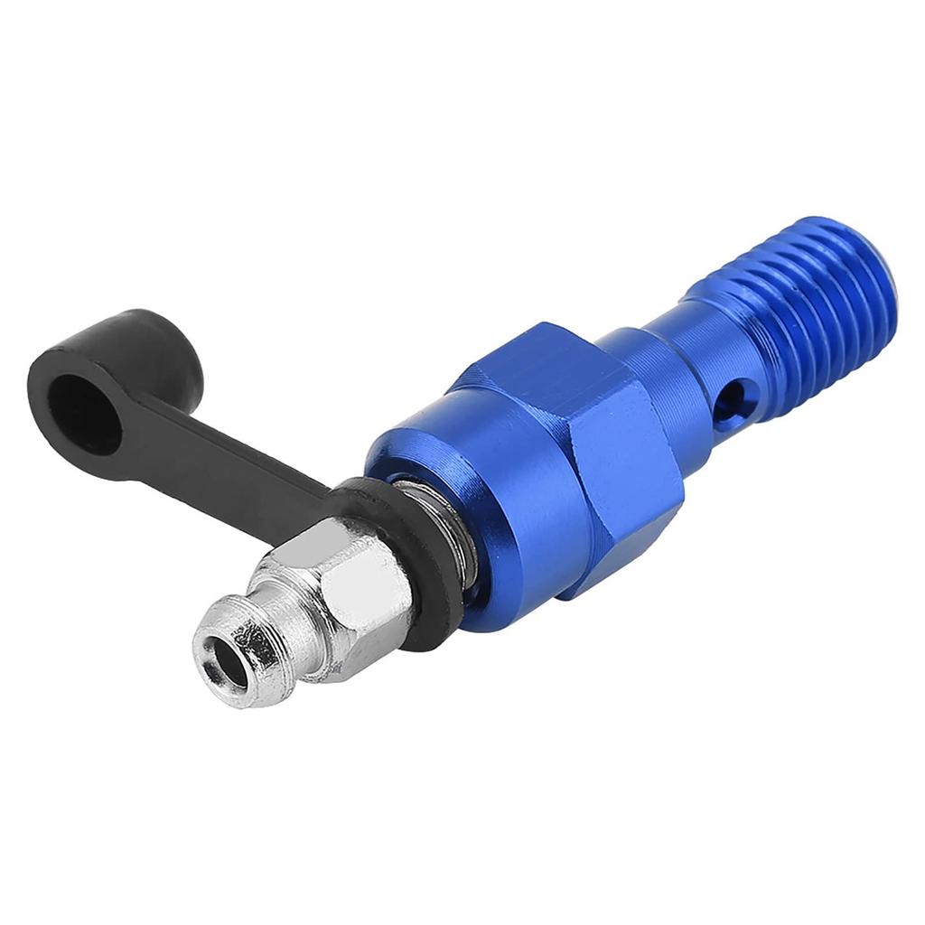 Banjo Bolt Nipple, Banjo Bolt Bleed Screw, M10x1.25mm Motorcycle Brake Master Cylinder Caliper Bleed