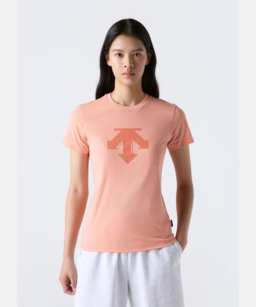 DESCENTE Tough Spirit Short Sleeve T-Shirt Coral Sr323Uts72 (C Type)